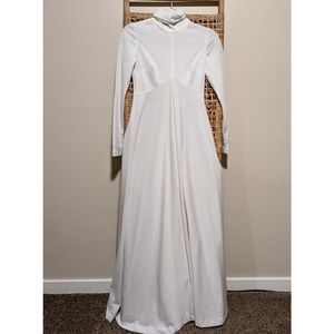 Handmade Vintage White Gown
